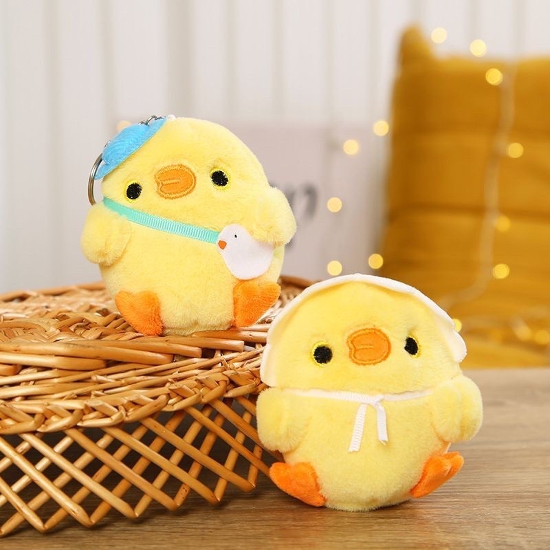 Móc Khoá Gà Vàng Cute