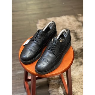 [Giày 2hand] [Size 41] Giày Tây Buộc Dây Wingtips Đen