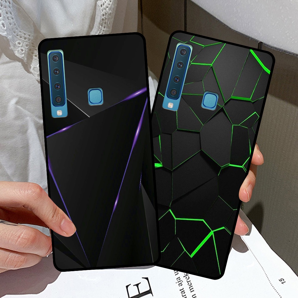 Ốp lưng Samsung A7 2018 / A9 2018 in họa tiết sáng tối huyền ảo