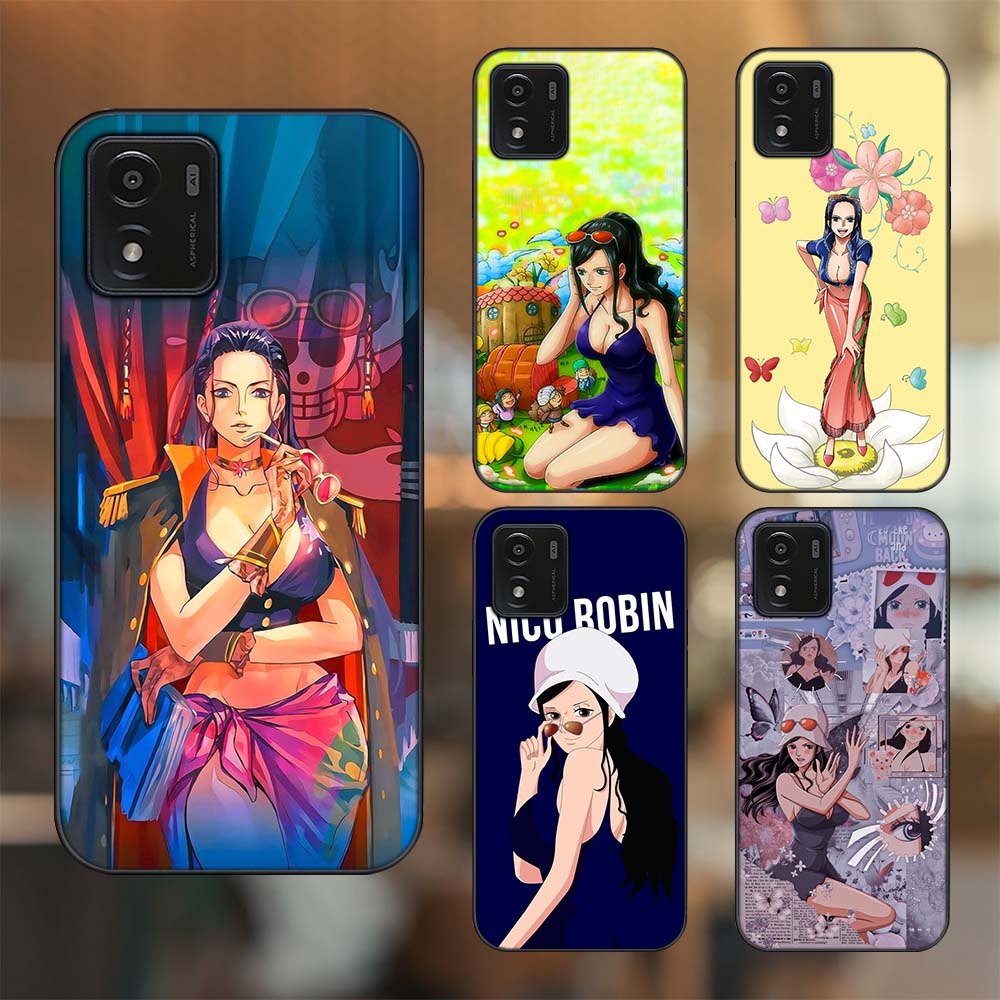 Ốp lưng Vivo Y01 viền đen in hình Nico Robin One Piece Đảo Hải Tặc