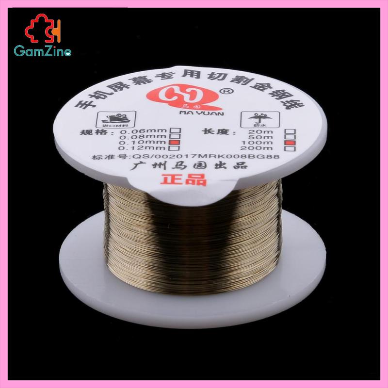 Dây cắt hợp kim Màn hình điện thoại di động Sửa chữa tách kính 0,1mm