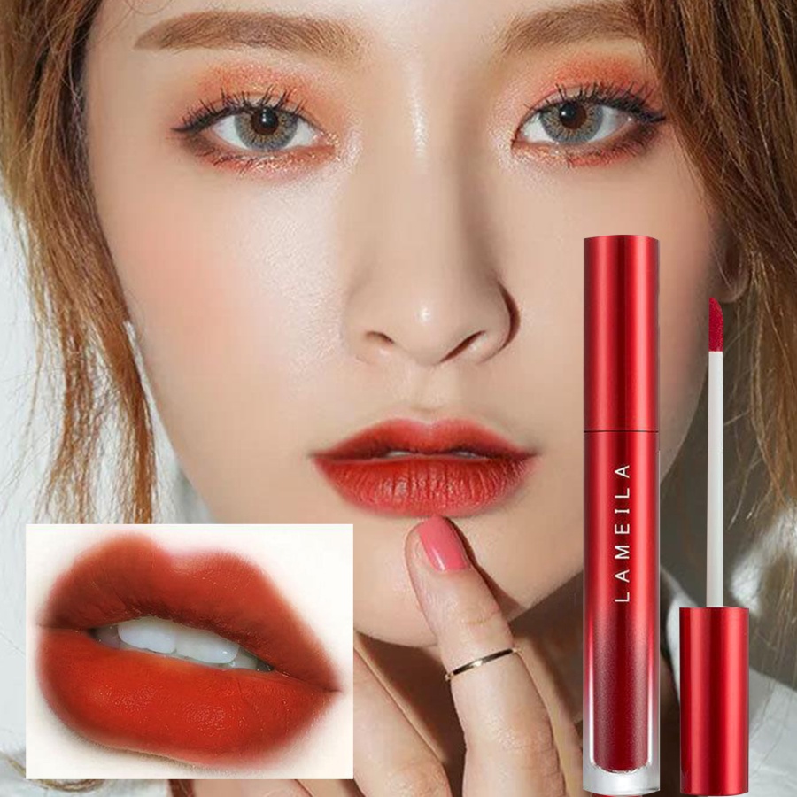 Son môi vovigo trang điểm lâu trôi chống nước không dính cốc màu sắc quyến rũ