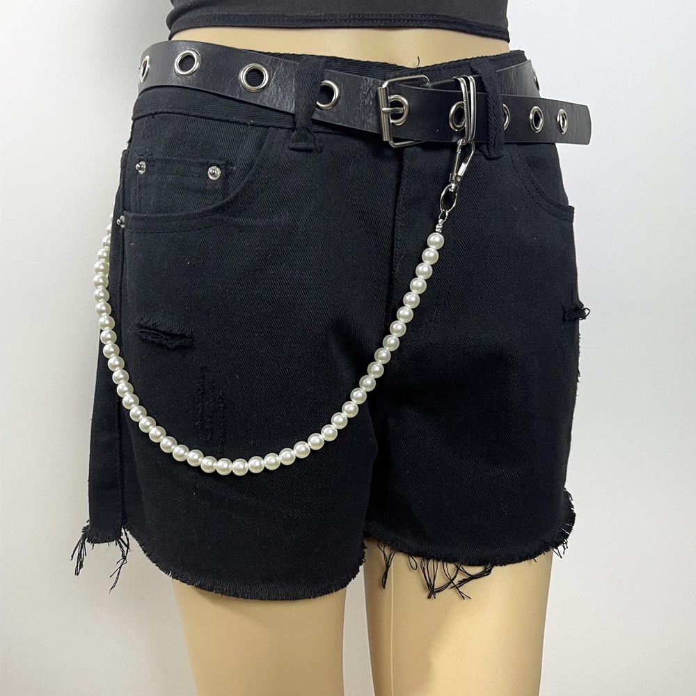 Dây chuỗi hạt châu phụ kiện đeo quần áo sáng tạo M379