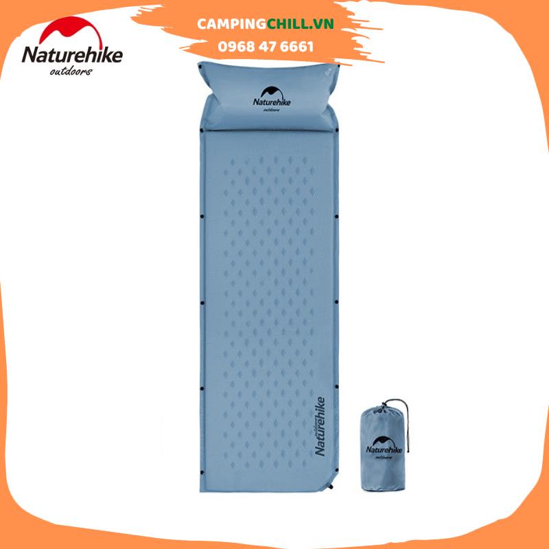 ĐỆM ĐƠN DÃ NGOẠI, CẮM TRẠI TỰ BƠM NATUREHIKE NH15Q002-D