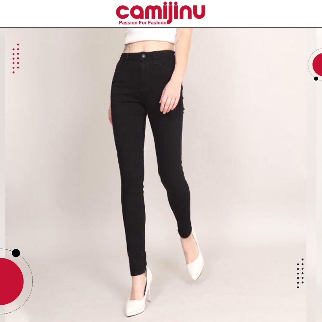 Quần Jeans Nữ Skiny Trơn Trắng