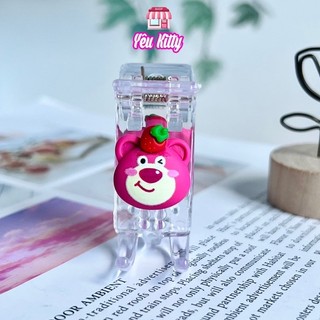 KẸP TÓC 3 RĂNG GẤU DÂU LOTSO
