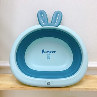 Chậu rửa mặt gấp gọn Honper tai thỏ