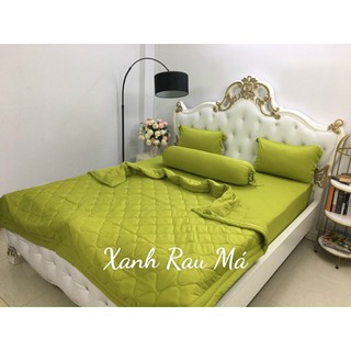 Ga thun Hàn Quốc size 2m*2m2☘️FREESHIP☘️ drap thun 4 món