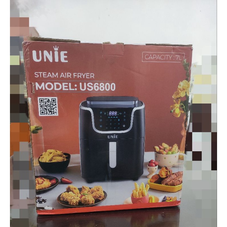 Nồi chiên hơi nước Unie US6800, Rapid Air dung tích 7L, công suất 1700W