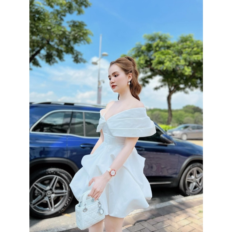 SALE SẬP SÀN KHÔNG MUA THÌ PHÍ | ĐẦM TAPTA TRỄ VAY DÁNG NGẮN PHỒNG ÔM EO CHANH SẢ ĐI CHƠI ĐI DỰ TIỆC ĐỀU ĐƯỢC UP SHOP HH