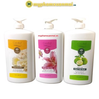 Dầu Gội Homi Cocoba Tinh Chất Bưởi - Hoa Hồng nước Hoa 2000ml MPXM