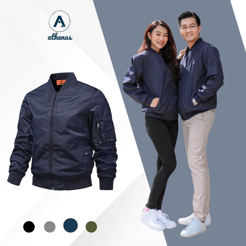 Áo Khoác Bomber Dù V6 Cao Cấp