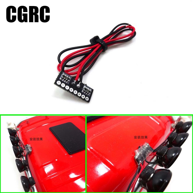 Mô Hình Bảng Mạch Hạ Áp CGRC Cho Xe Tải Điều Khiển 1 / 14 Tamiya RC 770S R730 Actros MAN Volvo LESU