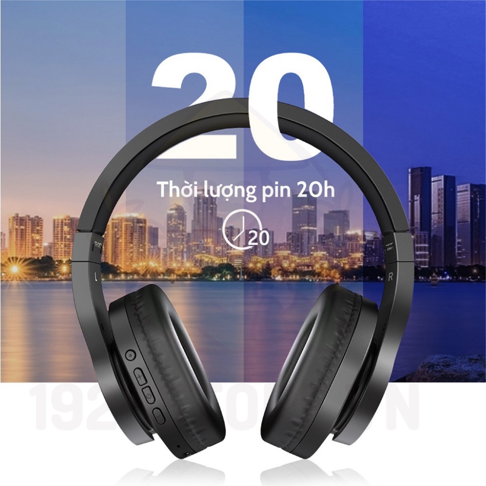 Tai Nghe Bluetooth Headphone OneOdio JS18 - Driver 40mm, Nghe Nhạc Đến 20H - Chính Hãng  BH 12 Tháng