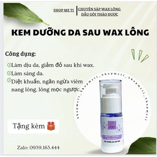 Kem dưỡng da sau wax.