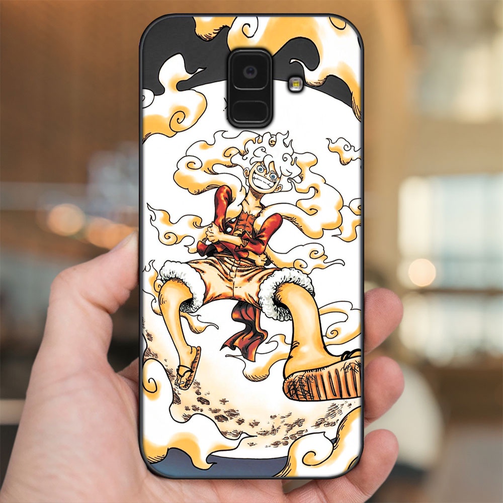 Ốp lưng Samsung A5 2018, A6 2018, A8 2018, J6 2018, A8 Plus Luffy Gear 5 Nika One Piece Đảo Hải Tặc