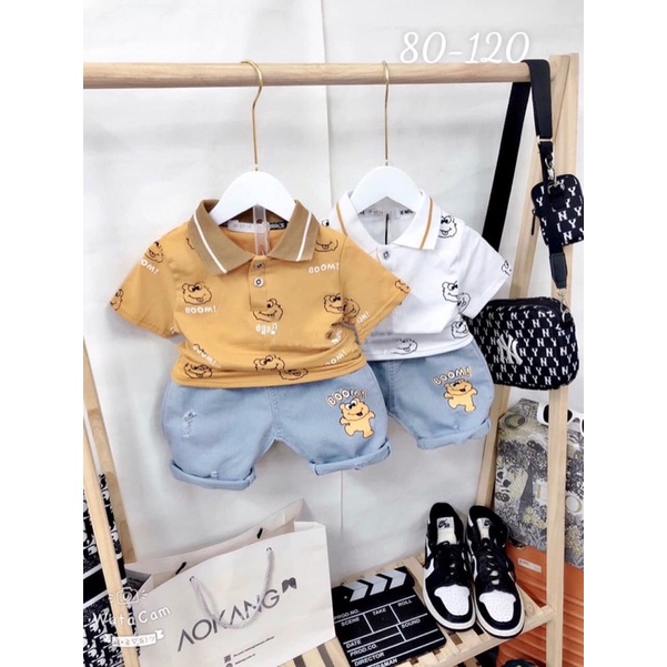 BooM ẾCH bộ cộc cho bé mã 76090