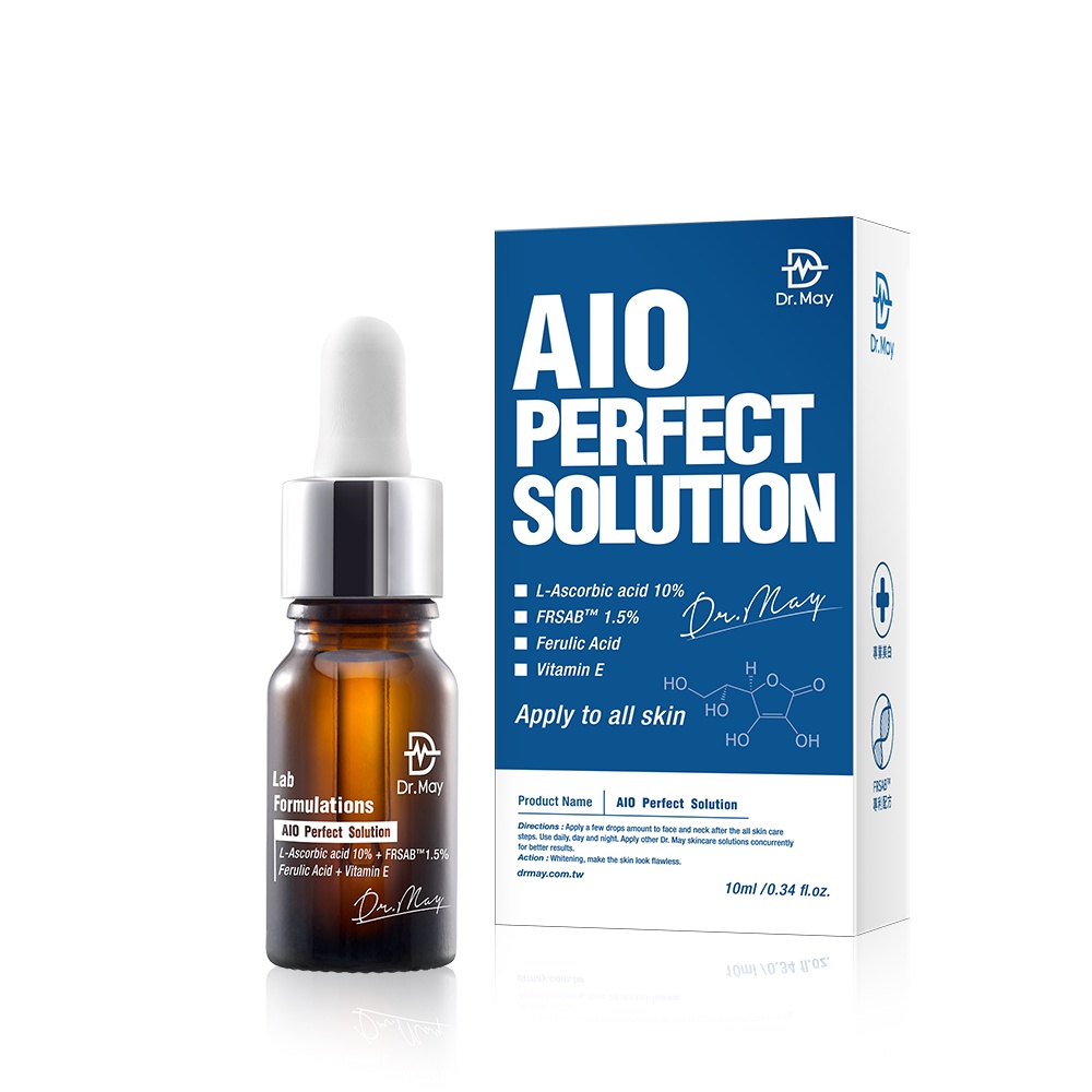 Tinh chất Dr.May AIO dưỡng trắng da mờ thâm nám Dr May AIO Perfect Solution 10ml