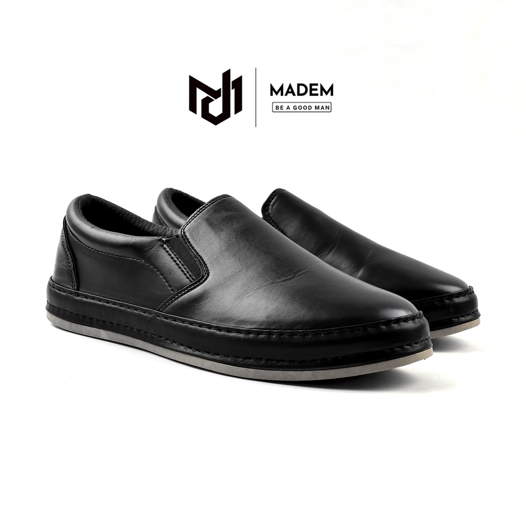 Giày lười nam cao cấp da bò Nappa hơi hướng cổ điển - AP4 Madem - Full box bảo hành 12 tháng