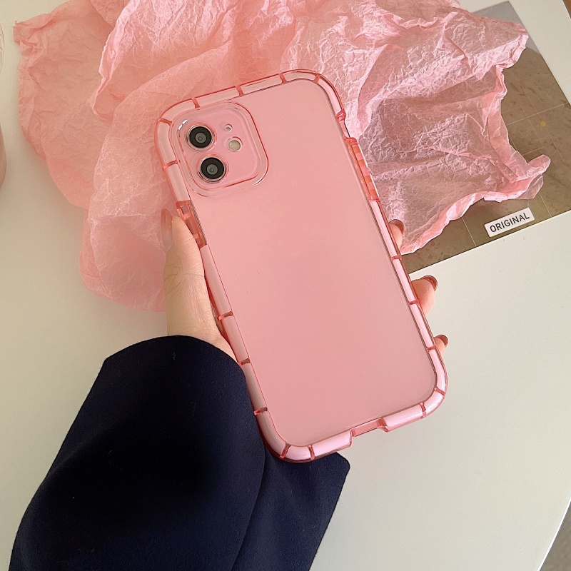 Ốp Điện Thoại Dẻo Trong Suốt Có Túi Khí Bảo Vệ Camera Cho iPhone 14 13 12 11 Pro MAX X XR XS MAX