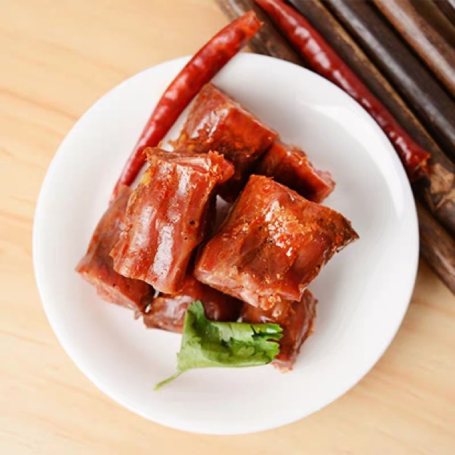 Cổ Vịt Dong Dong Dài To 50g Đồ Ăn Vặt Trung Quốc