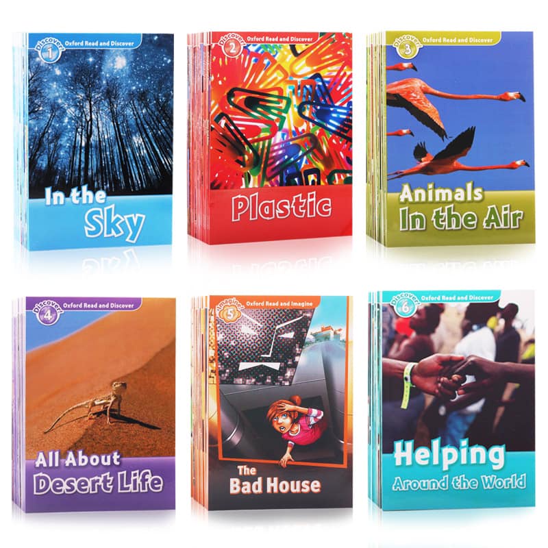 [Bộ nhập] Oxford Read and Discover level 1-6 ( có fle nghe)