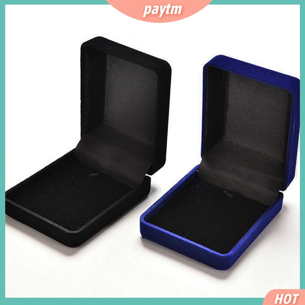 (PTM) Hộp Đựng Trang Sức Bằng Nhung Tiện Dụng