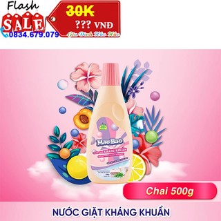 Nước giặt mao bao kháng khuẩn - chai 500g