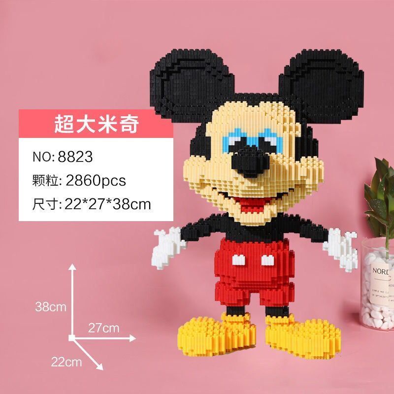 Disney Bộ Đồ Chơi Lắp Ráp Lego Mini Hình Chuột Mickey Minnie Dành Cho Bé