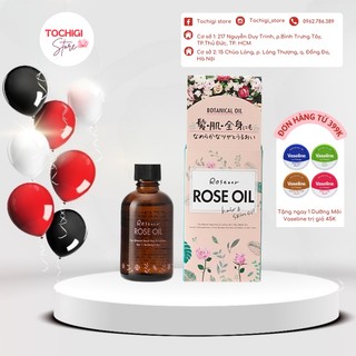 Dầu dưỡng Rose Oil Botanical Nhật Bản dưỡng tóc dưỡng móng phục hồi hư tổn