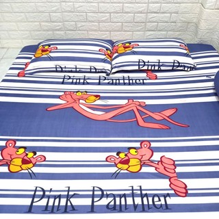 BỘ DRAP THUN HÀN QUỐC BÁO HỒNG 4 MÓN [ 1 DRAP TRẢI GIƯỜNG, 2 VỎ GỐI NẰM  1 VỎ GỐI ÔM ].