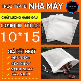 Túi lọc Trà, Cà Phê, Thảo Dược, Thực Phẩm An Toàn Bằng Vải Không Dệt Có Dây Buộc