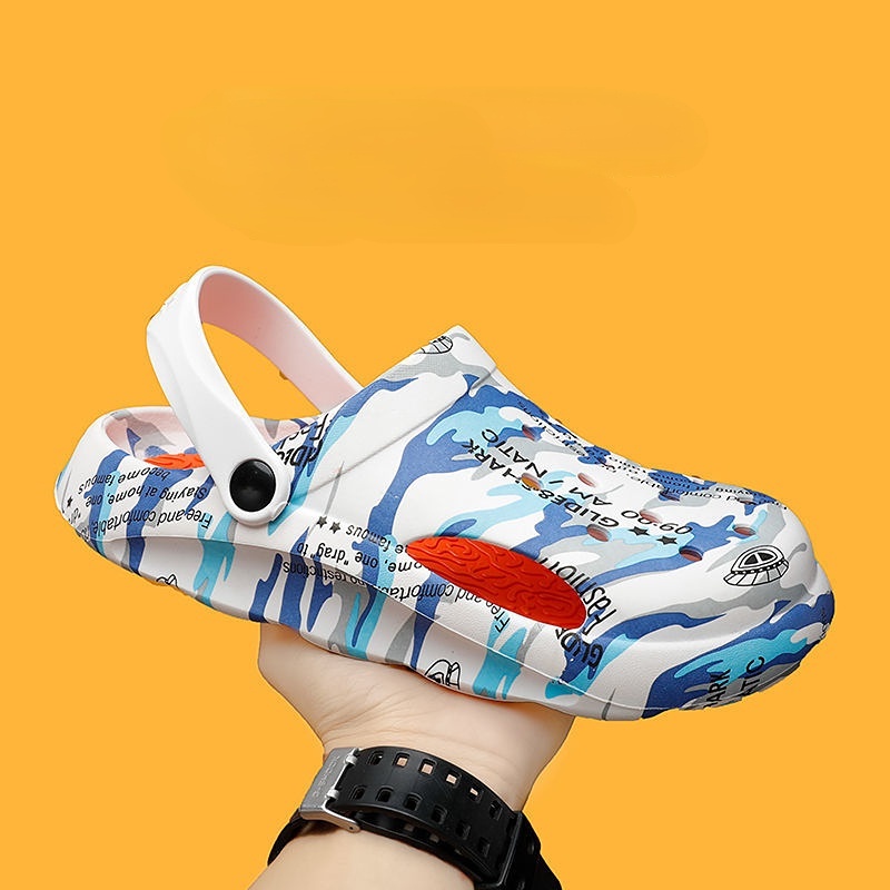 Sandal Thiết Kế Mới Siêu Nhẹ Chống Trượt Chống Thấm Nước Cao Cấp Thời Trang Dành Cho Nam