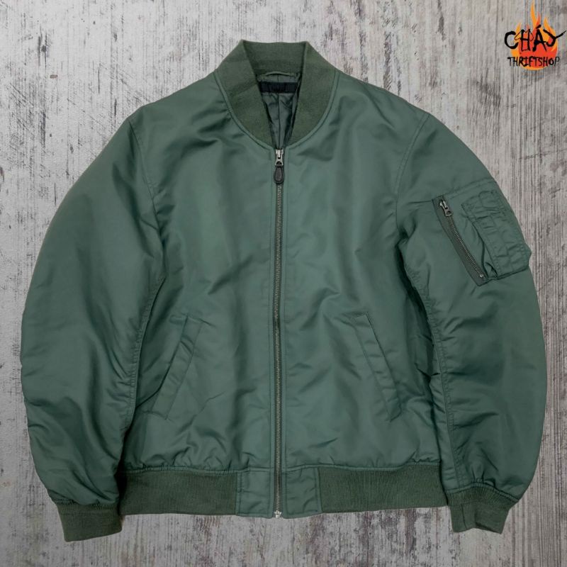 CHÍNH HÃNG - Áo khoác Bomber UNIQLO MA-1 Blouson