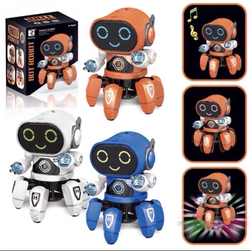 ROBOT Nhảy Múa Theo Nhạc Siêu Dễ Thương cho Bé