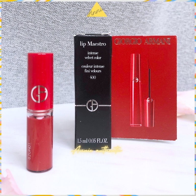 Son GIORGIO ARMANI lip maestro / lip power mini