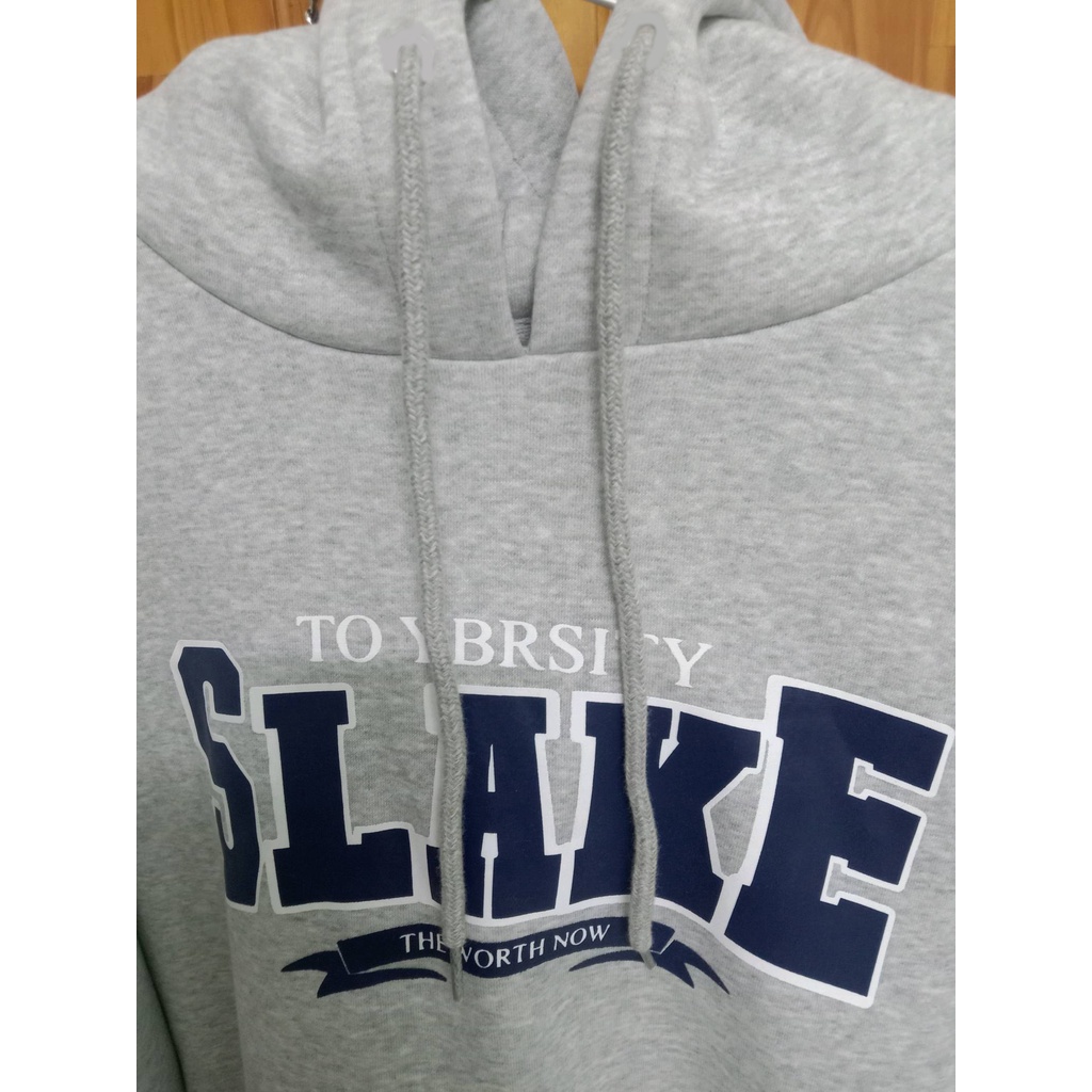 Áo nỉ hoodie SLAKE nam nữ form rộng, chất nỉ bông dày ấm áp full size MinishopVN