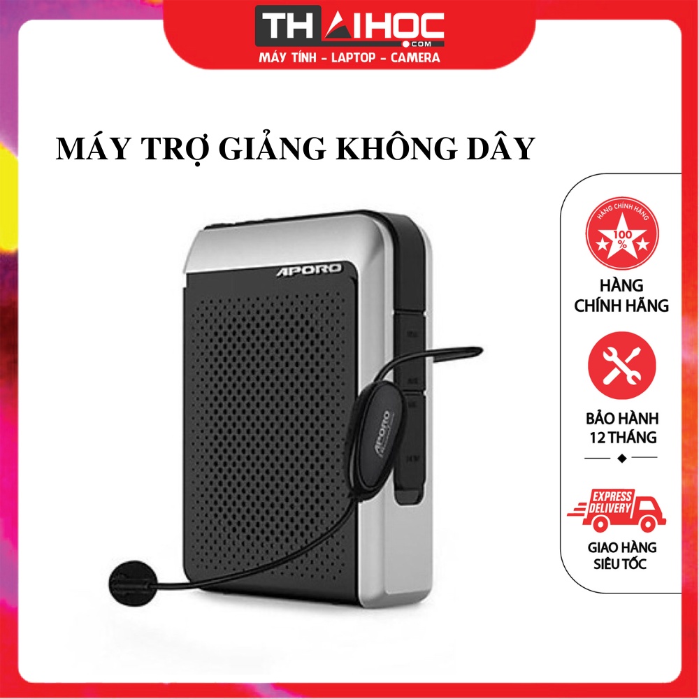 Máy Trợ Giảng Không Dây Aporo T18 2.4G - Bluetooth - Máy Trợ Giảng Không Dây APORO T18 2.4G UHF BLUETOOTH 5.0