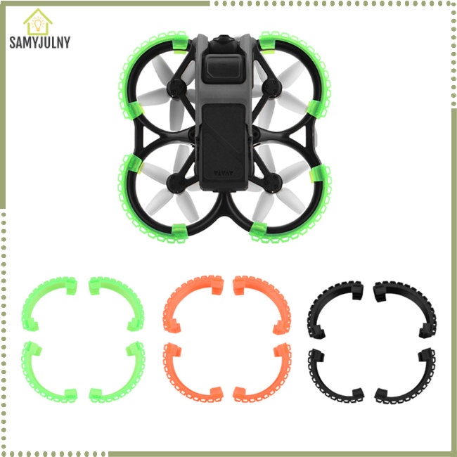 Set 4 Vòng Bảo Vệ Cánh Quạt Chống Rơi Chống Va Chạm Cho Dji Avata