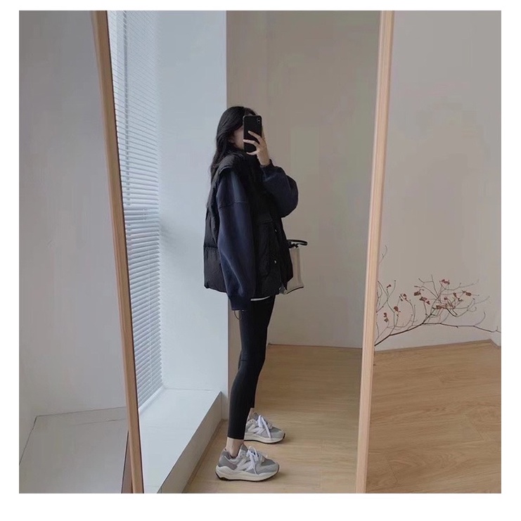 Áo sweater cổ tròn in chữ MICHIGAN style hàn quốc form rộng unisex
