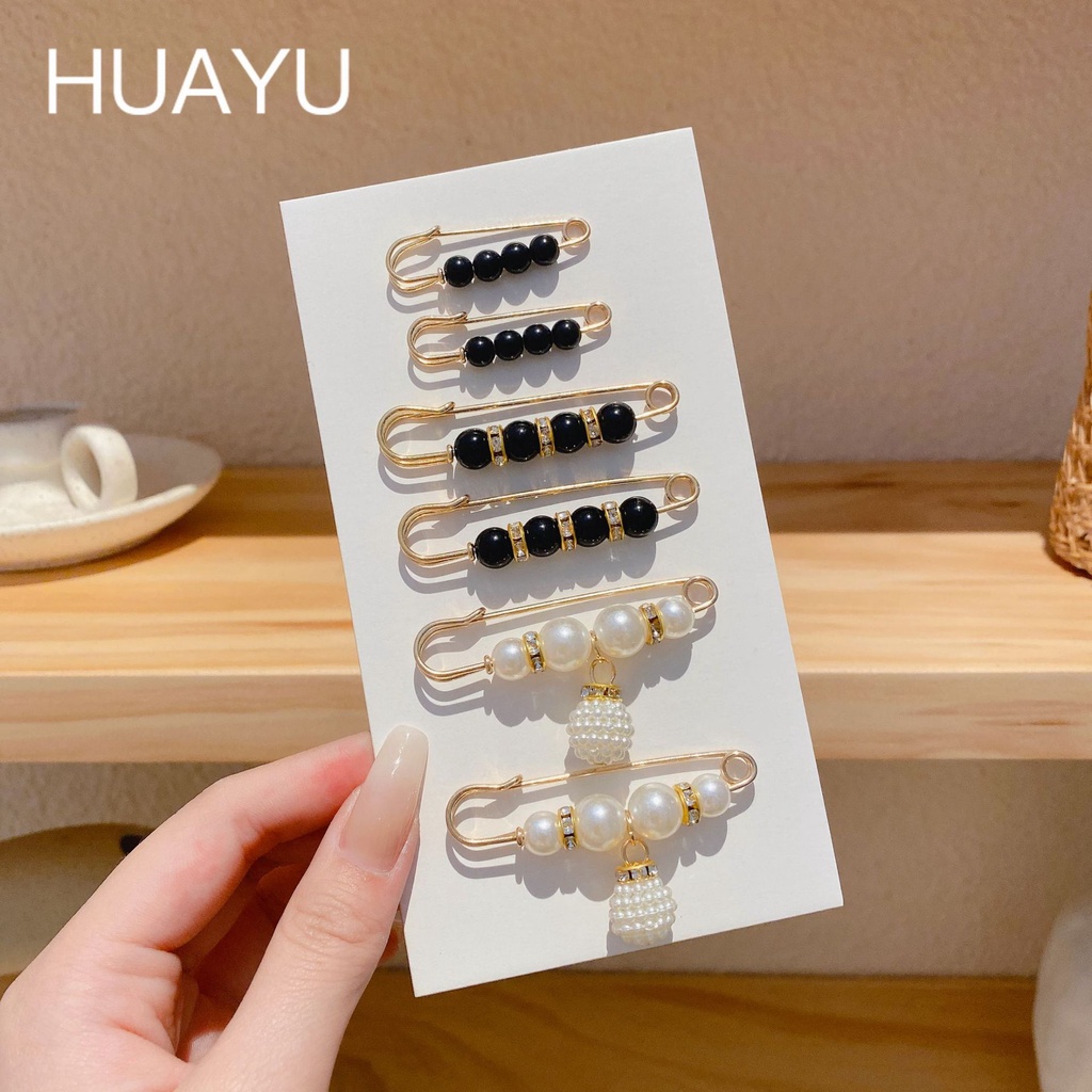 Ghim Cài Quần Áo / Thắt Lưng Cố Định Chống Chói Thời Trang Hàn Quốc