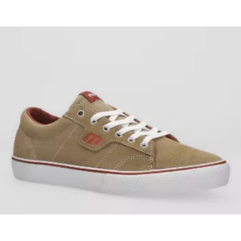 Giày xuất khẩu Etnies nâu logo đỏ cho Nam, nữ