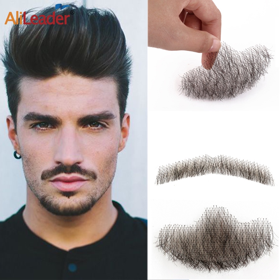 Bộ Râu Giả Fanov 100% Lông Thật Vô Hình Cho Nam