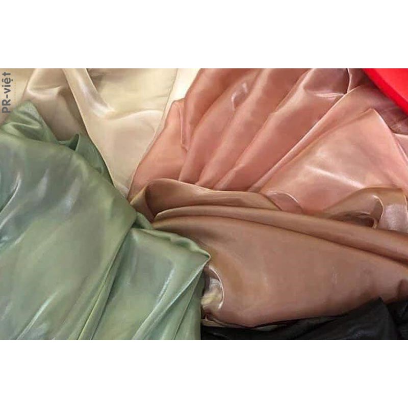 VẢI VOAN TƠ SỐNG ORGANZA ÓNG ÁNH NHIỀU MÀU KHỔ 150CM - MAY VÁY ĐẦM/ PHỤ KIỆN SIÊU XINH