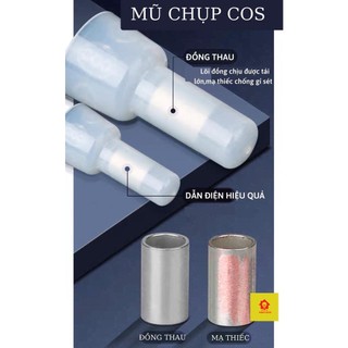 100 cút nối đầu cos mũ chụp dây điện ce1/ce2/ce5/ nối dây điện