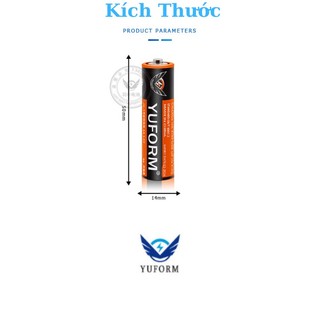 Pin tiểu pin khô AA R6 số 5 catbon chất lượng cao dung lượng cao thương hiệu YUFORM