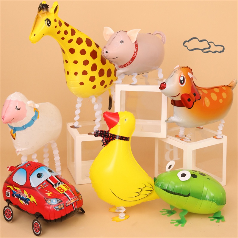 Bong Bóng Hình Chú Heo Đang Bay Trang Trí Tiệc Sinh Nhật