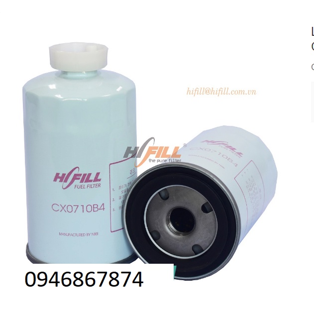 Lọc nhiên liệu (lọc dầu) động cơ CX0709A Xe Trung Quốc (Mã OEM: CX0709A)