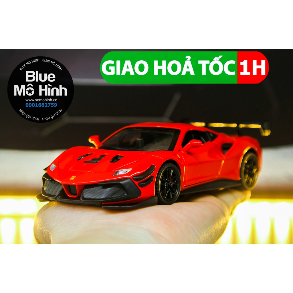 Xe mô hình Ferrari 488 Race 1:32 Đỏ
