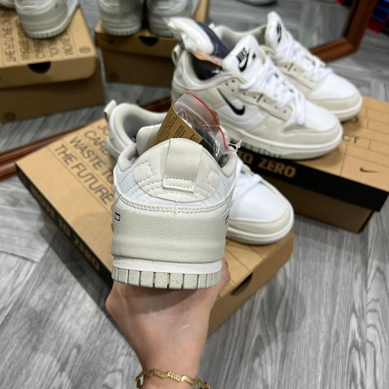 GIÀY SNEAKER SB DUNK  XÁM TRẮNG MẪU MỚI BẢN CAO CẤP NHẤT ẢNH THẬT TỰ CHỤP +FREESHIP